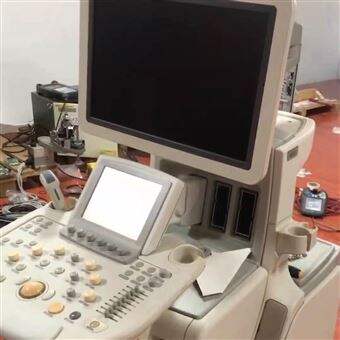 PHILIPS现场修复飞利浦彩超机按键测量键不能正常使用修理