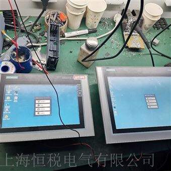 一天修好西门子显示屏MP277屏幕玻璃损坏修复