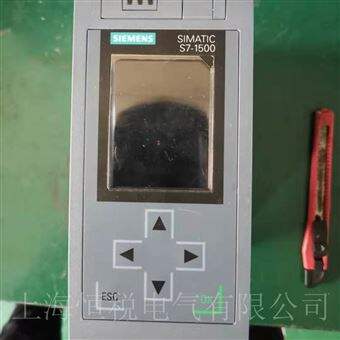 S7-1500修复率高西门子PLC1517-3上电面板无显示解决方法