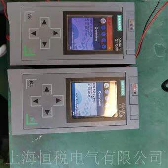 CPU1517维修公司西门子CPU1517-3启动面板不显示菜单维修