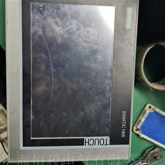 当天修好西门子显示屏TP1200通电卡机不动故障检测