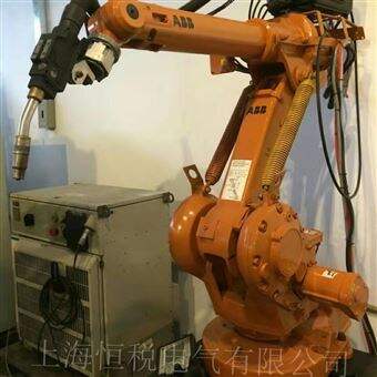ABB一天修好ABB喷涂机器人示教器控制杆无反应修理检测