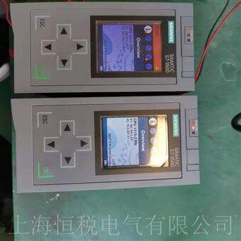 SIEMENS维修电话西门子S7-1500PLC控制器启动面板无显示维修