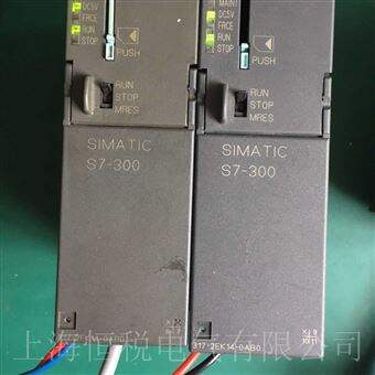 PLC317维修中心西门子PLC317开机所有状态灯全亮维修检测