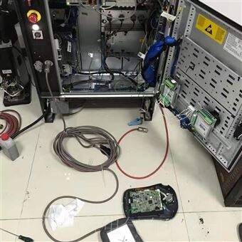 ABB一天修好ABB喷涂机器人主机进不去系统故障修复