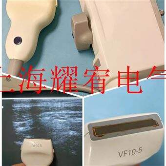 GE探头维修美国GE彩超腹部探头上机图像部分区域有黑影