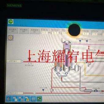 上门修理西门子操作屏面板有黑洞黑点黑斑故障修理