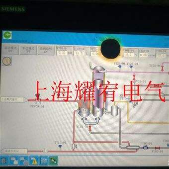 TP1200上门修理西门子触摸屏面板上面出现有黑点维修解决