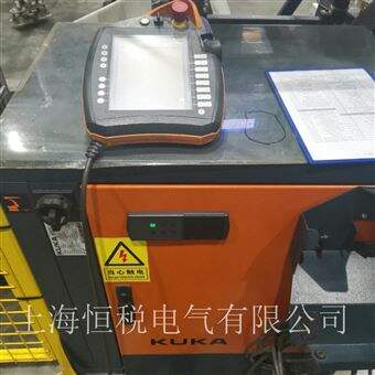 KUKA一天修好KUKA机器人示教器上电显示蓝屏维修支持热线