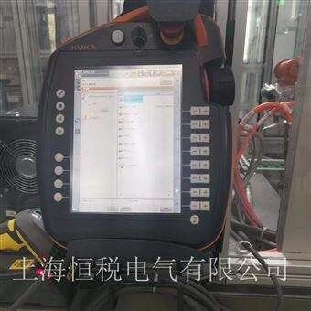 KUKA维修电话KUKA机器人示教器通电不显示菜单维修中心