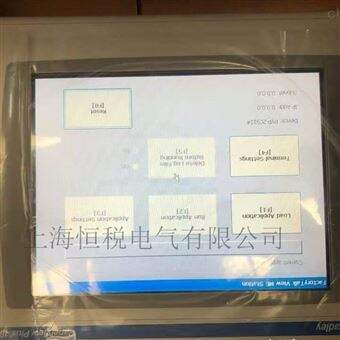 AB白屏维修AB触摸屏上电一会就显示白屏故障维修小技巧