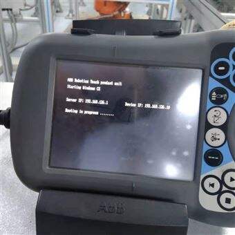 ABB维修保养ABB机械手示教器启动无法进入系统修理方法