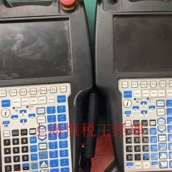 FANUC维修保养FANUC机器人示教器上电屏幕不显示画面修理