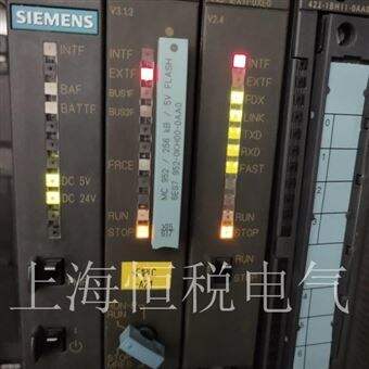 CPU410当天修好西门子CPU410SMART开机所有灯不亮修理解决